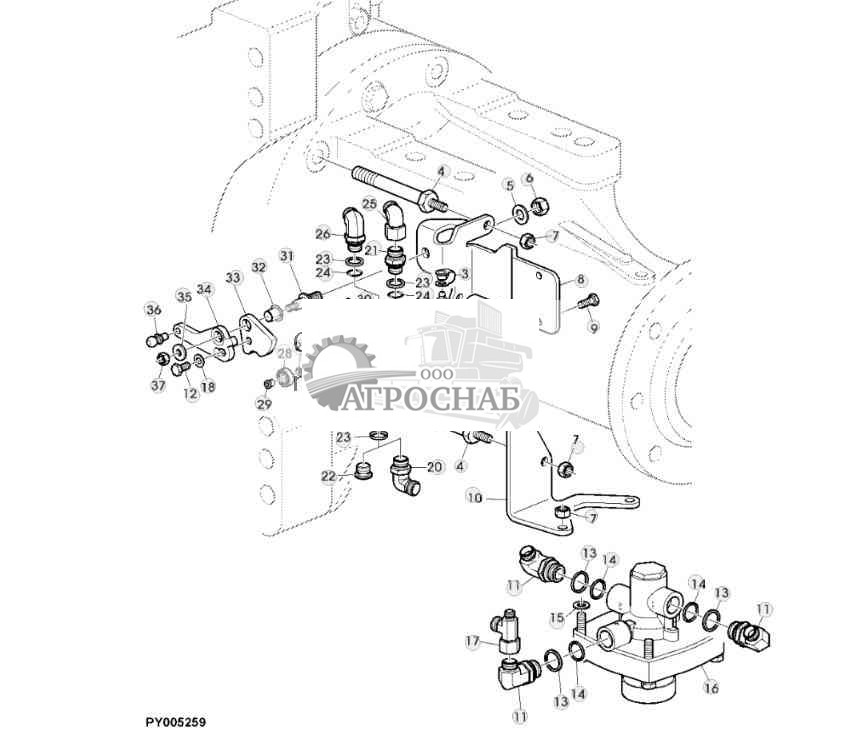 КЛАПАНЫ УПРАВЛЕНИЯ ДЛЯ ПНЕВМОТОРМОЗА ПРИЦЕПА (СИСТЕМА С ДВУМЯ ЛИНИЯМИ И ОДНОЙ ЛИНИЕЙ) 